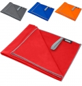 Toalha ultra leve para secagem rpida em RPET 'Pieter' 130 x 80 cm