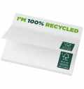 Notas adesivas recicladas 100 x 75 mm 'Sticky-Mate'