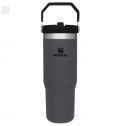 Copo trmico de 890 ml com palhinha dobrvel 'IceFlow Stanley'