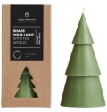 Vela de rvore de Natal de matcha - L 'Originalhome'