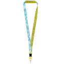 Lanyard de sublimao de 1 metro 'Isla' com fecho de segurana