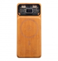 Powerbank magntica de madeira de 10 000 mAh e 15 W 'SCX.design P48'
