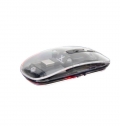 Rato Bluetooth transparente multimodo sem fios de 2,4 GHz 'SCX.design O24'