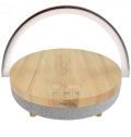 Coluna Bluetooth 4 em 1 de 10 W com luz LED e base de carregamento sem fio 'Prixton'