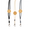 West Lanyard com ajustvel em bamboo