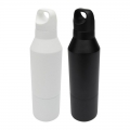 Garrafa com isolamento de ao inoxidvel reciclado com certificao RCS de 600 ml com copo de 300 ml 'Odessy'