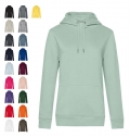 SWEATSHIRT B&C QUEEN HOODED WOMEN 280G - 80% ALG/ 20%POL