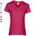 PREMIUM COTTON LADIES V-NECK T-SHIRT DE SENHORA PREMIUM