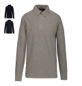 French rib - polo de manga comprida
