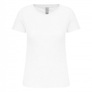 T-SHIRT DE SENHORA BIO150 COM DECOTE REDONDO