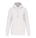 SWEATSHIRT COM CAPUZ KARIBAN BRANCO