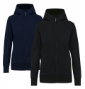 Sweatshirt com fecho e capuz de homem