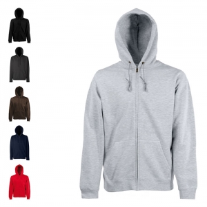 Casaco sweatshirt com capuz Premium (62-034-0)