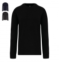 Sweatshirt com mangas direitas