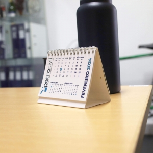 CALENDRIO DE MESA MDIO 13 FOLHAS PERSONALIZVEL