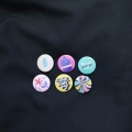 PACK 6 CRACHAS 38 MM PERSONALIZVEL
