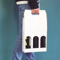 CAIXA DE VINHO EM CARTO 3 UND PERSONALIZVEL