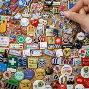 PIN EPOXY 2X2CMS ALFINETE PERSONALIZVEL