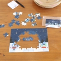 PUZZLE CARTAO A4  56 PECAS QUADRICROMIA