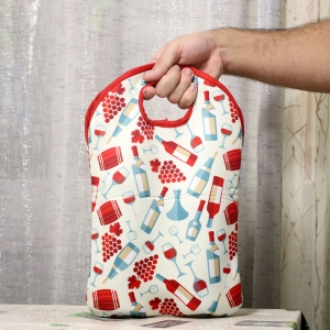 SACO PARA 2 GARRAFAS EM NEOPRENE PERSONALIZVEL