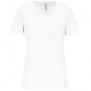 T-shirt BIO150IC de senhora decote V