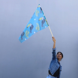 BANDEIRA POLIESTER 70X100 CM PERSONALIZVEL