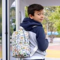 MOCHILA PEQUENA EM POLIESTER. COM FORRO TNT IMP TOTAL