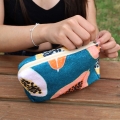 NECESSAIRE EM TECIDO TOALHA PERSONALIZVEL