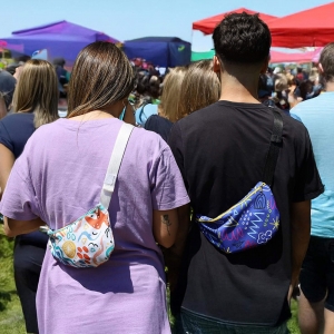 BOLSA TIRACOLO AJUSTVEL EM RPET PERSONALIZVEL