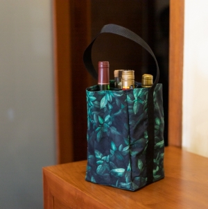 SACO PARA 4 GARRAFAS EM RPET PERSONALIZVEL