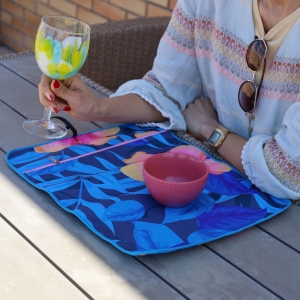 BASE DE MESA COM BOLSA PARA TALHERES EM RPET PERSONALIZVEL